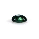 GREEN TOURMALINE PLAIN OVAL CAB (BLUE)(HI) 10.00X8.00 MM 2.40 Cts.
