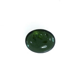 GREEN TOURMALINE PLAIN OVAL CAB (MULTI)(SI) 5.00X4.00 MM 0.42 Cts.