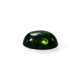 GREEN TOURMALINE PLAIN OVAL CAB (MULTI)(SI) 5.00X4.00 MM 0.42 Cts.