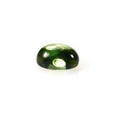 GREEN TOURMALINE PLAIN OVAL CAB (OLISH)(CLEAN) 5.00X4.00 MM 0.45 Cts.