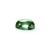 GREEN TOURMALINE PLAIN OVAL CAB LITE(CLEAN) 5.00X4.00 MM 0.43 Cts.
