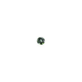 GREEN TOURMALINE CUT ROUND (DARK) 1.40X1.40 MM 0.02 Cts.