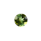 GREEN TOURMALINE CUT ROUND (FINE)(DARK)(SI) 2.70X2.70 MM 0.08 Cts.