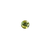 GREEN TOURMALINE CHECKER CUT ROUND CAB (MEDIUM/HI) 2.50X2.50 MM 0.07 Cts.