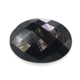 HYPERSTHENE MOONSTONE CHECKER OVAL CAB 14X10MM 4.71 Cts.