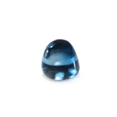 LONDON BLUE TOPAZ PLAIN BULLET CAB 5MM 1.08 Cts.