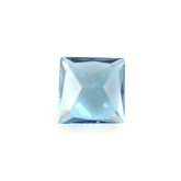 LONDON BLUE TOPAZ PRINCESS CUT SQUARE 4MM 0.38 Cts.