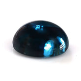 LONDON BLUE TOPAZ OVAL CAB 10X9MM 4.55 Cts.