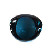 LONDON BLUE TOPAZ FANCY OVAL 10X9MM 6.38 Cts.