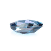LONDON BLUE TOPAZ ROSE CUT BRIOLETTE OVAL 6.20X4.30MM 0.58 Cts.