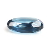 LONDON BLUE TOPAZ BOTH SIDE TABLE CUT OVAL 9.50X7MM 2.00 Cts.