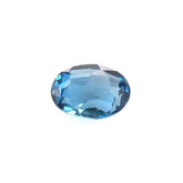 LONDON BLUE TOPAZ FOOTBALL CUT OVAL 5X3.50MM 0.40 Cts.