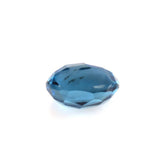 LONDON BLUE TOPAZ FOOTBALL CUT OVAL 5X3.50MM 0.40 Cts.