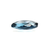 LONDON BLUE TOPAZ CHECKER BRIOLETTE CUSHION 10X6MM 1.90 Cts.