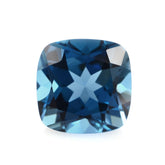 LONDON BLUE TOPAZ CUT CUSHION 10MM 4.90 Cts.