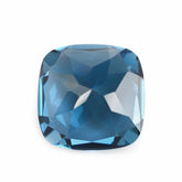 LONDON BLUE TOPAZ CUT CUSHION 10MM 4.90 Cts.
