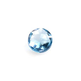LONDON BLUE TOPAZ ROSE CUT BRIOLETTE ROUND 2.50MM 0.09 Cts.
