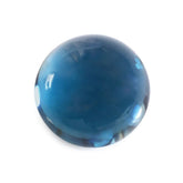 LONDON BLUE TOPAZ ROUND CAB 10MM (BLUE/CLEAN) 5.00 Cts.