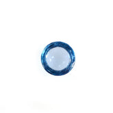 LONDON BLUE TOPAZ ROUND CAB 3MM 0.15 Cts.