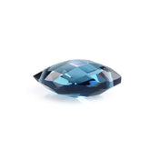 LONDON BLUE TOPAZ BRIOLETTE MARQUISE (TWO HOLE FULL DRILL) 10X6MM 1.88 Cts.