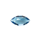 LONDON BLUE TOPAZ CUT MARQUISE 5X2.50MM 0.18 Cts.