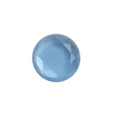 LONDON BLUE TOPAZ TABLE CUT ROUND CAB (LITE) 6MM 0.70 Cts.