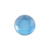 LONDON BLUE TOPAZ TABLE CUT ROUND CAB (LITE) 4.80MM 0.37 Cts.