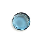 LONDON BLUE TOPAZ BOTH SIDE TABLE CUT ROUND (LITE) 6.50MM 1.35 Cts.