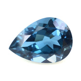 LONDON BLUE TOPAZ CUT PEAR 13X9MM 4.50 Cts.