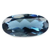 LONDON BLUE TOPAZ CUT OVAL 16X8MM 5.45 Cts.