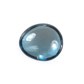 LONDON BLUE TOPAZ PLAIN FANCY CAB (LITE) 9.30X8.10MM 3.04 Cts.
