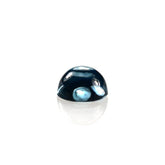 LONDON BLUE TOPAZ PLAIN ROUND CAB (LITE) 4.50MM 0.51 Cts.