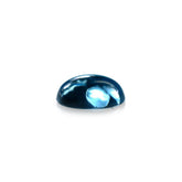 LONDON BLUE TOPAZ PLAIN OVAL CAB 6X4MM 0.50 Cts.