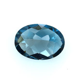 TOPAZ LONDON BLUE CHECKER CUT OVAL (NORMAL) (CLEAN) 14X10 MM 6.60 Cts.