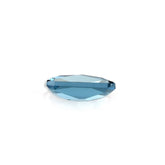 LONDON BLUE TOPAZ IRREGULAR CUT BRIOLETTE OCTAGON (NORMAL)(CLEAN) 8.00X5.00 MM 1.25 Cts.