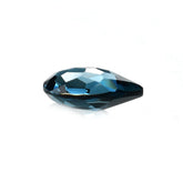 LONDON BLUE TOPAZ IRREGULAR CUT BRIOLETTE PEAR (NORMAL)(CLEAN) 12.00X9.00 MM 4.25 Cts.