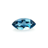 LONDON BLUE TOPAZ CUT MARQUISE (NORMAL)(CLEAN) 10.00X5.00 MM 1.15 Cts.