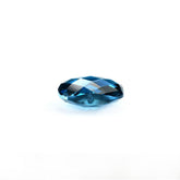 LONDON BLUE TOPAZ CHECKER CUT BRIOLETTE CUSHION (H/D_0.90MM)(NORMAL)(CLEAN) 13.00X13.00 MM 8.80 CTS