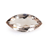 PEACH MORGANITE CUT MARQUISE (AA) 12X6MM 1.30 Cts.