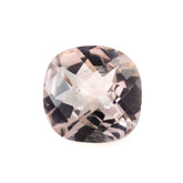 MORGANITE CHECKER CUT CUSHION (AA) (SI) 6MM 0.63 Cts.