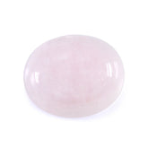 MILKY MORGANITE OVAL CAB (LITE) (SI) 12X10MM 4.66 Cts.