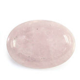 MILKY MORGANITE OVAL CAB (LITE) (SI) 14X10MM 5.49 Cts.