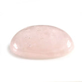 MILKY MORGANITE OVAL CAB (LITE) (SI) 14X10MM 5.49 Cts.