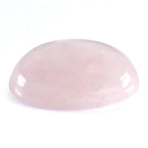 MILKY MORGANITE OVAL CAB (LITE) (SI) 16X12MM 8.68 Cts.