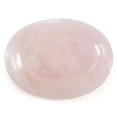 MILKY MORGANITE OVAL CAB (DARK) (SI) 16X12MM 8.60 Cts.