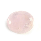 MILKY MORGANITE OVAL CAB (MEDIUM) (SI) 12X10MM 4.79 Cts.