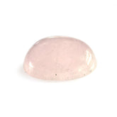 MILKY MORGANITE OVAL CAB (MEDIUM) (SI) 12X10MM 4.79 Cts.