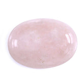 MILKY MORGANITE OVAL CAB (MEDIUM) (SI) 14X10MM 5.44 Cts.