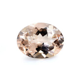 PEACH MORGANITE CUT OVAL (AAA/HI) 9X7MM 1.56 Cts.