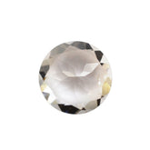 PEACH MORGANITE CUT ROUND (A) 6.50MM 0.87 Cts.